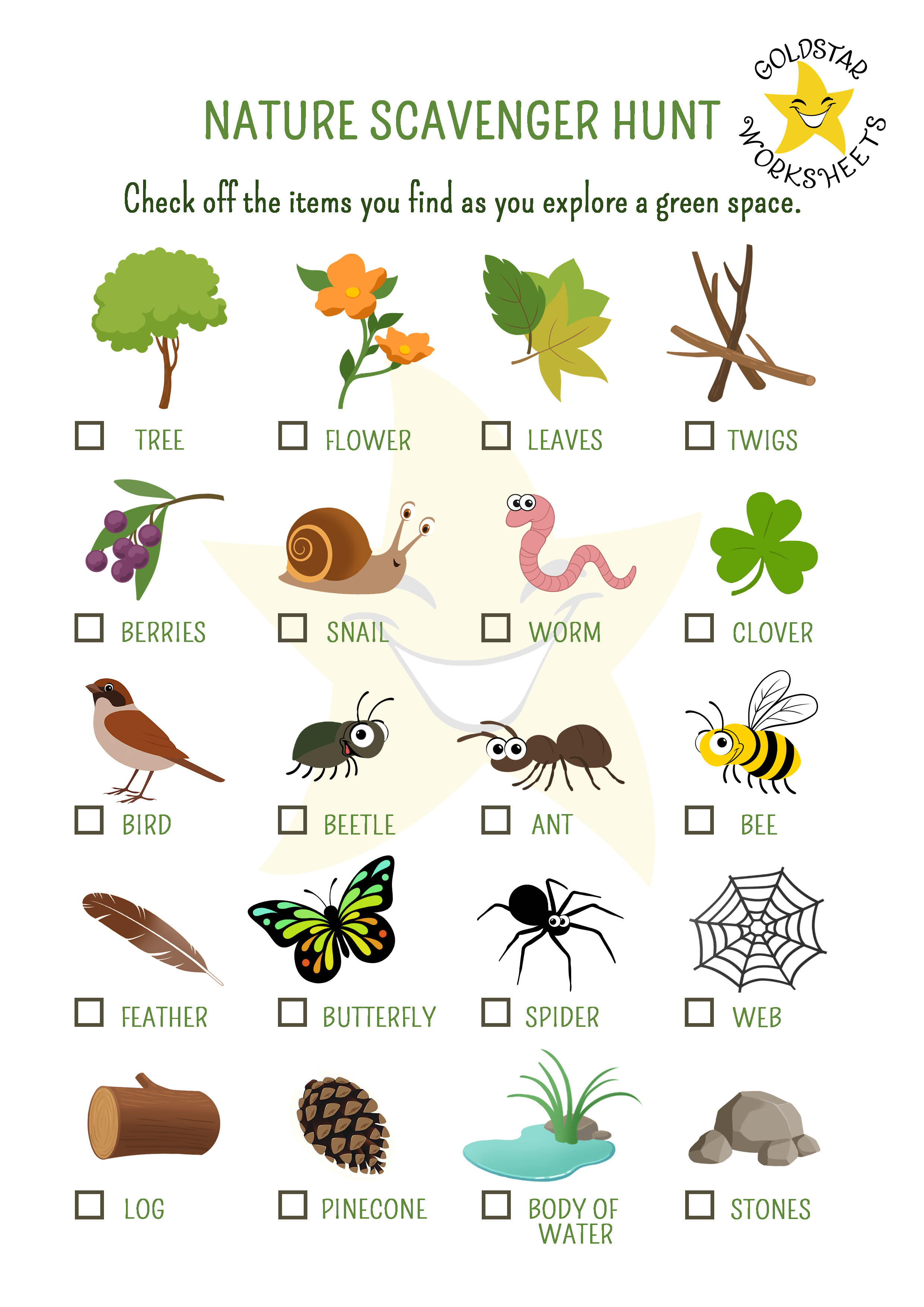 Nature Bingo